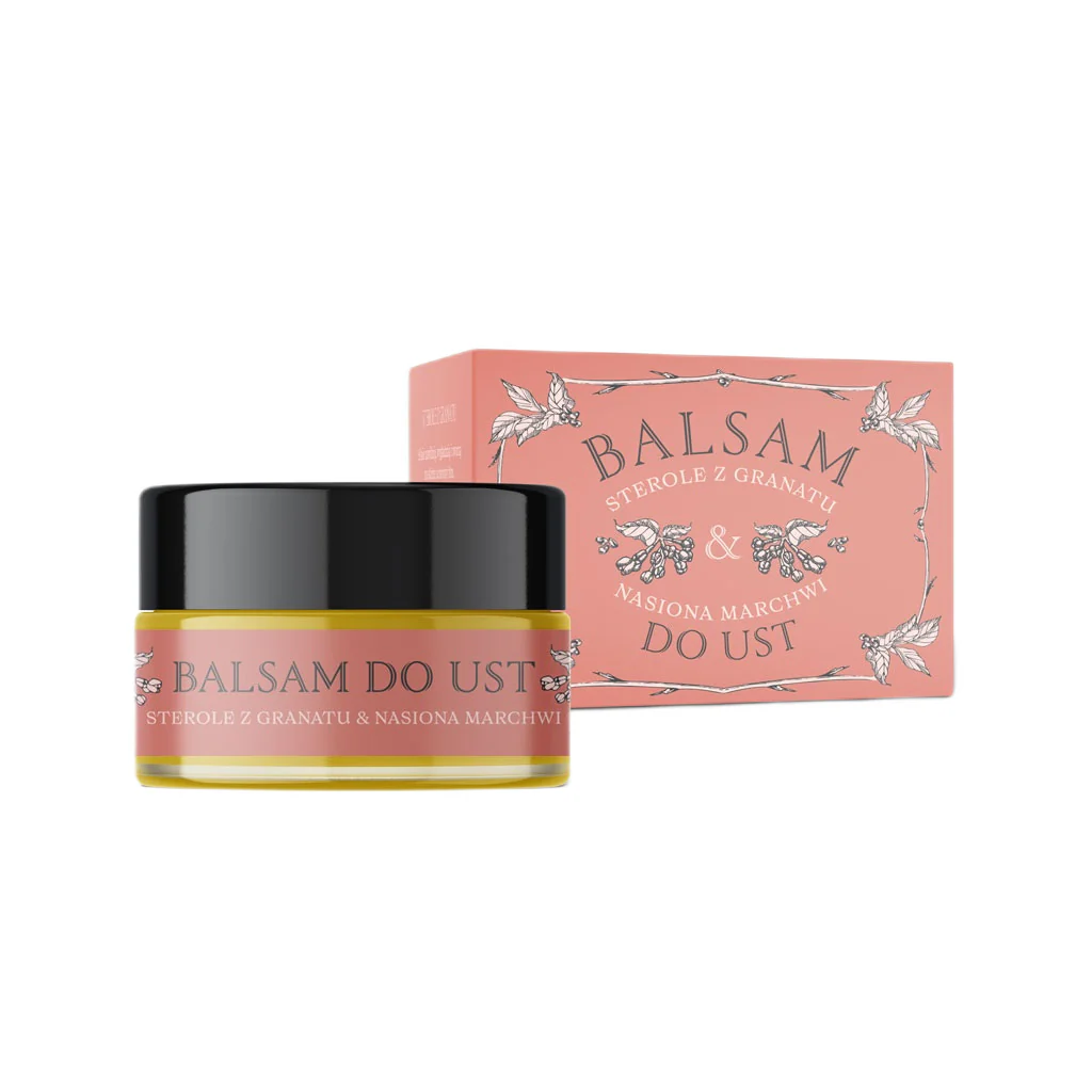 Balsam do ust sterole z granatu & nasiona marchwi 15ml - Image 2