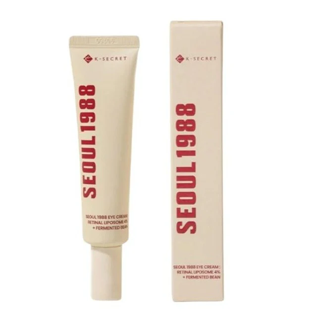 Seoul 1988 Eye Cream Retinal Liposome 4% + Fermented Bean krem pod oczy 30ml - Image 3