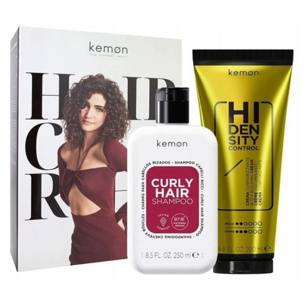 Curly Hair zestaw szampon do włosów kręconych 250ml + krem zwiększający objętość włosów 200ml