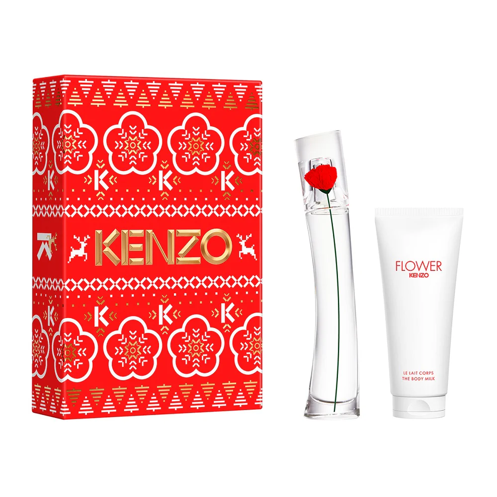 Flower by Kenzo zestaw woda perfumowana spray 30ml + mleczko do ciała 75ml
