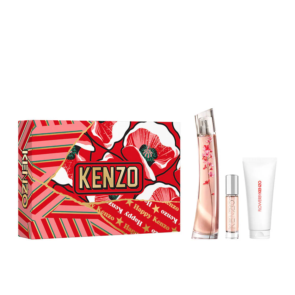 Flower Ikebana by Kenzo zestaw woda perfumowana spray 75ml + balsam do ciała 75ml + woda perfumowana spray 10ml - Image 3