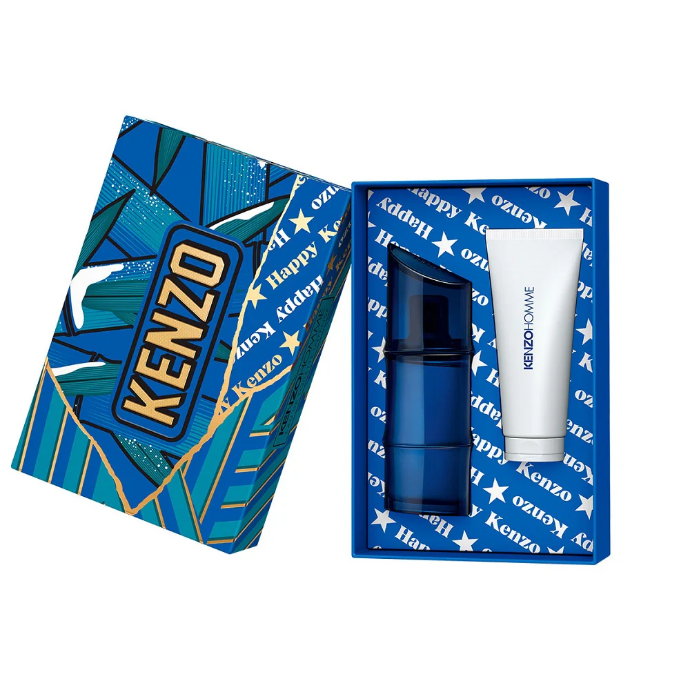 Homme Intense zestaw woda toaletowa spray 60ml + żel pod prysznic 75ml - Image 2