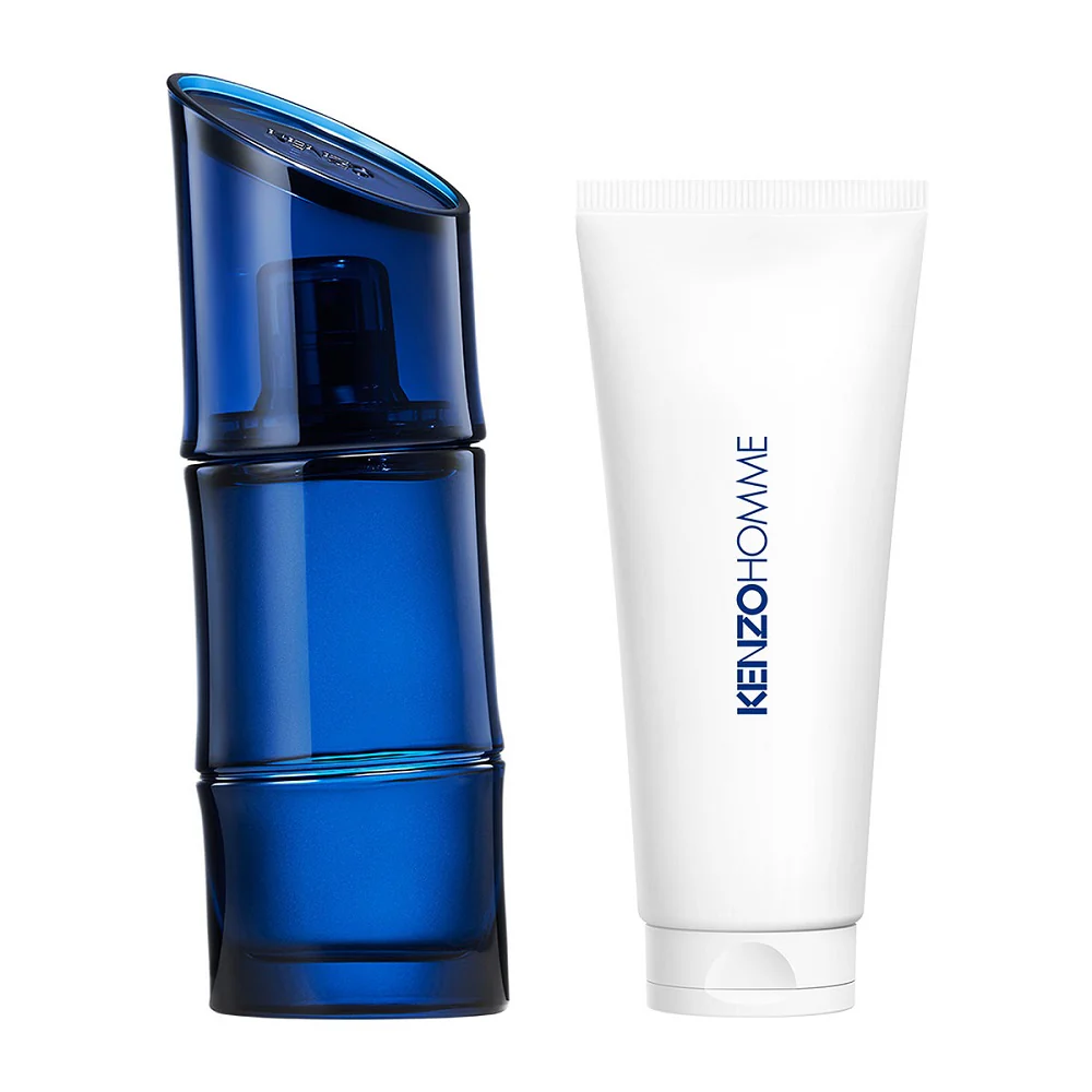 Homme Intense zestaw woda toaletowa spray 60ml + żel pod prysznic 75ml - Image 3