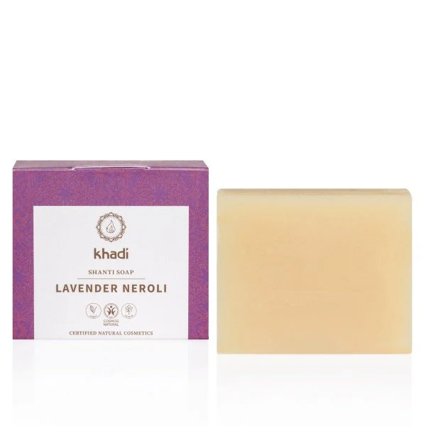 Shanti Soap naturalne mydło w kostce Lawenda i Neroli 100g