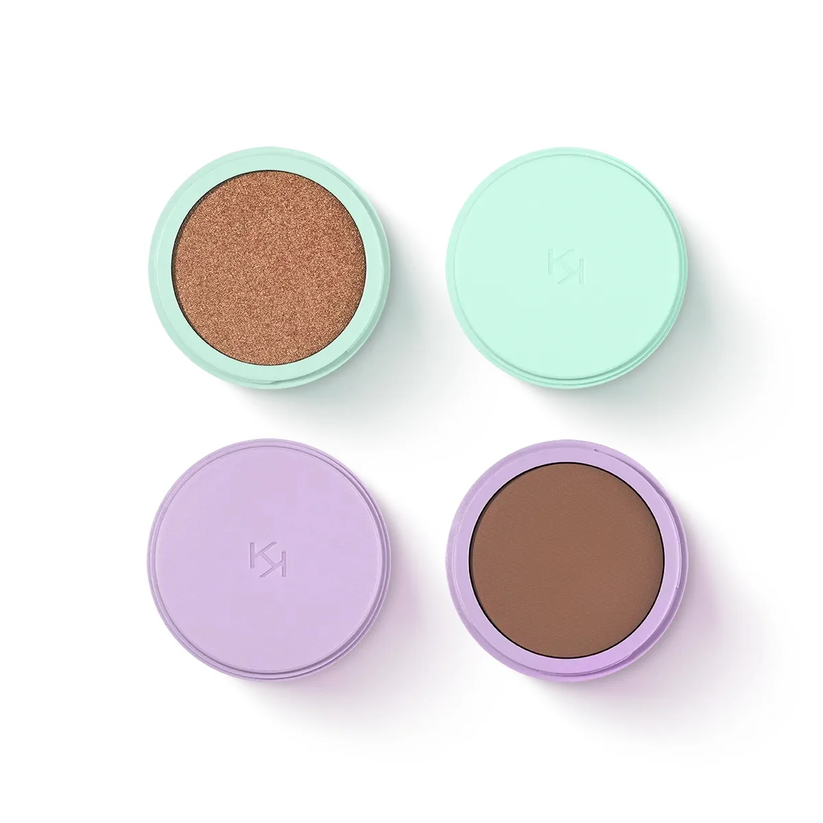 Dreamphoria Forever Mate Duet Eyeshadow duet matowych i metalicznych cieni do powiek 8g - Image 3