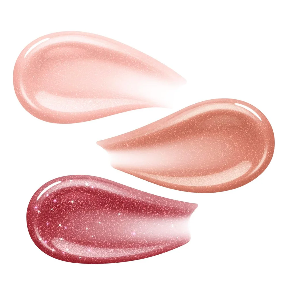 Glossy Lip Set 03 zestaw trzech nawilżających błyszczyków do ust z efektem objętości 3D 3x6.5ml - Image 2