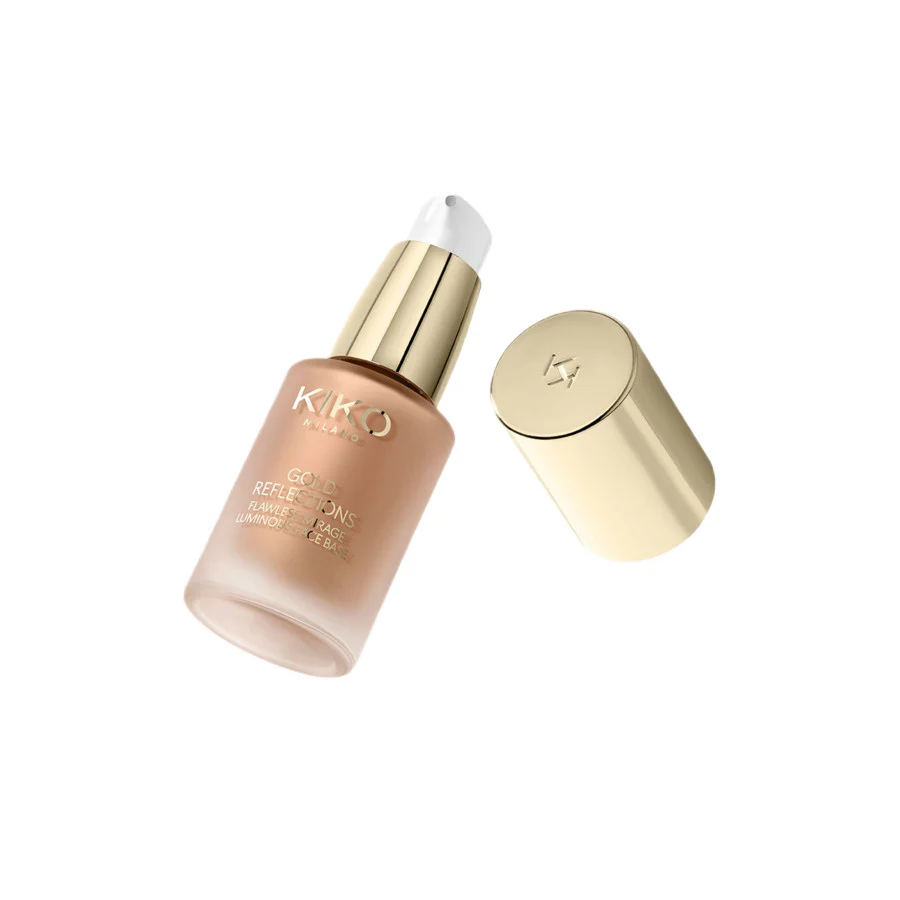 Gold Reflections Flawless Mirage Luminous Face Base nawilżająco-rozświetlająca baza pod makijaż 02 Sun-Kissed Bronze 15ml - Image 3