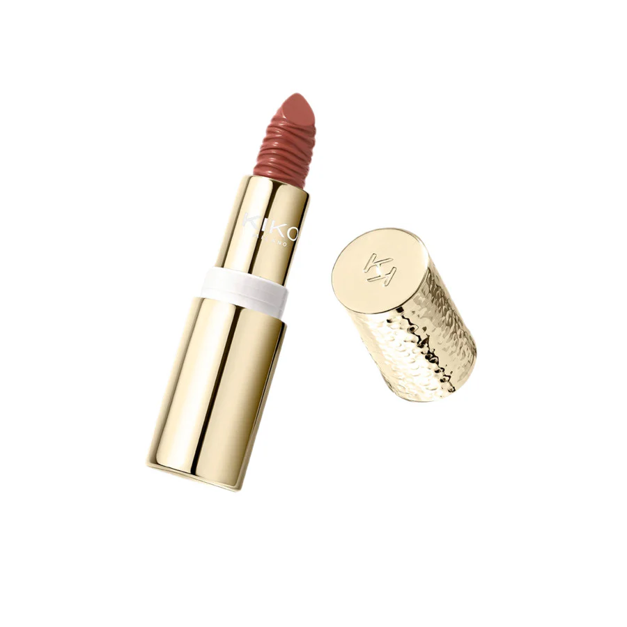 Gold Reflections Gleam & Care Lipstick SPF30 kremowa odżywcza pomadka do ust 03 Tropical Mauve 3.5g - Image 3