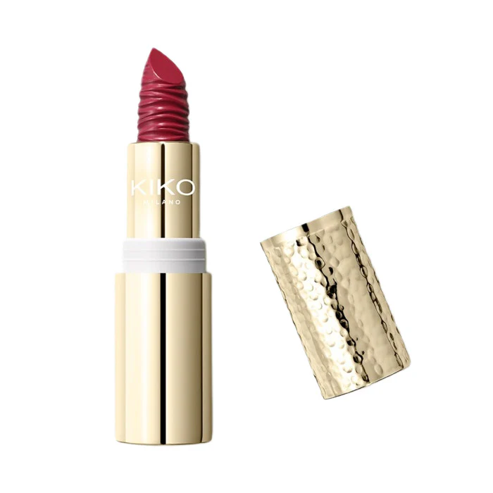 Gold Reflections Gleam & Care Lipstick SPF30 kremowa odżywcza pomadka do ust 08 Seductive Cherry 3.5g