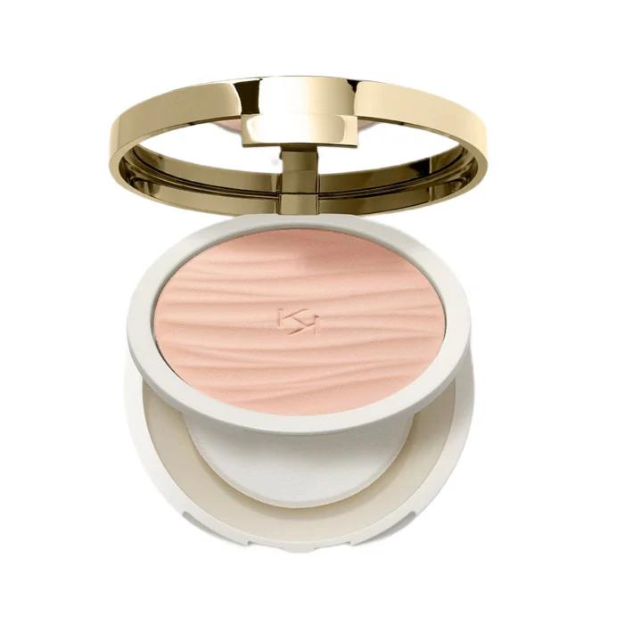 Gold Reflections Summerproof Powder Foundation SPF50 matujący podkład w pudrze 04 Warm Rose 9g - Image 4