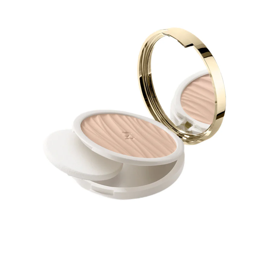 Gold Reflections Summerproof Powder Foundation SPF50 matujący podkład w pudrze 05 Almond 9g - Image 2