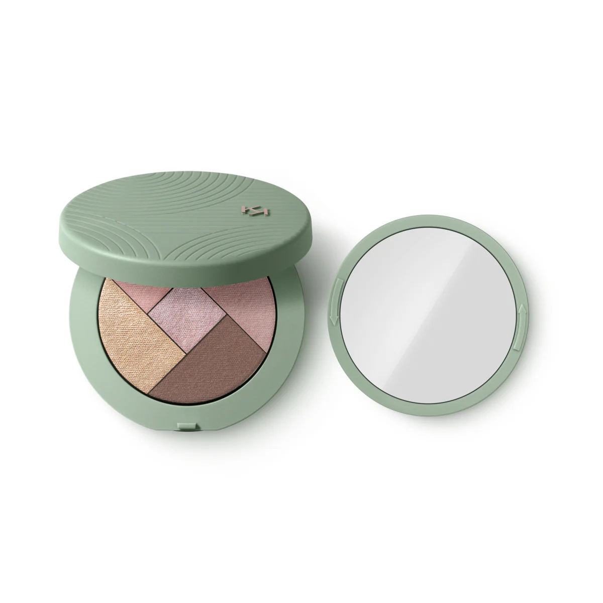 Kind by KIKO Soft Touch Eyeshadow Palette paleta 5 cieniami do powiek o różnych wykończeniach 4g