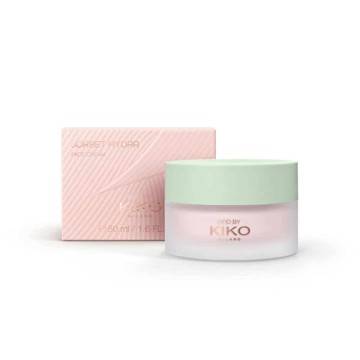 Kind by KIKO Sorbet Hydra Face Cream nawilżający krem do twarzy o promiennym wykończeniu 50ml - Image 2