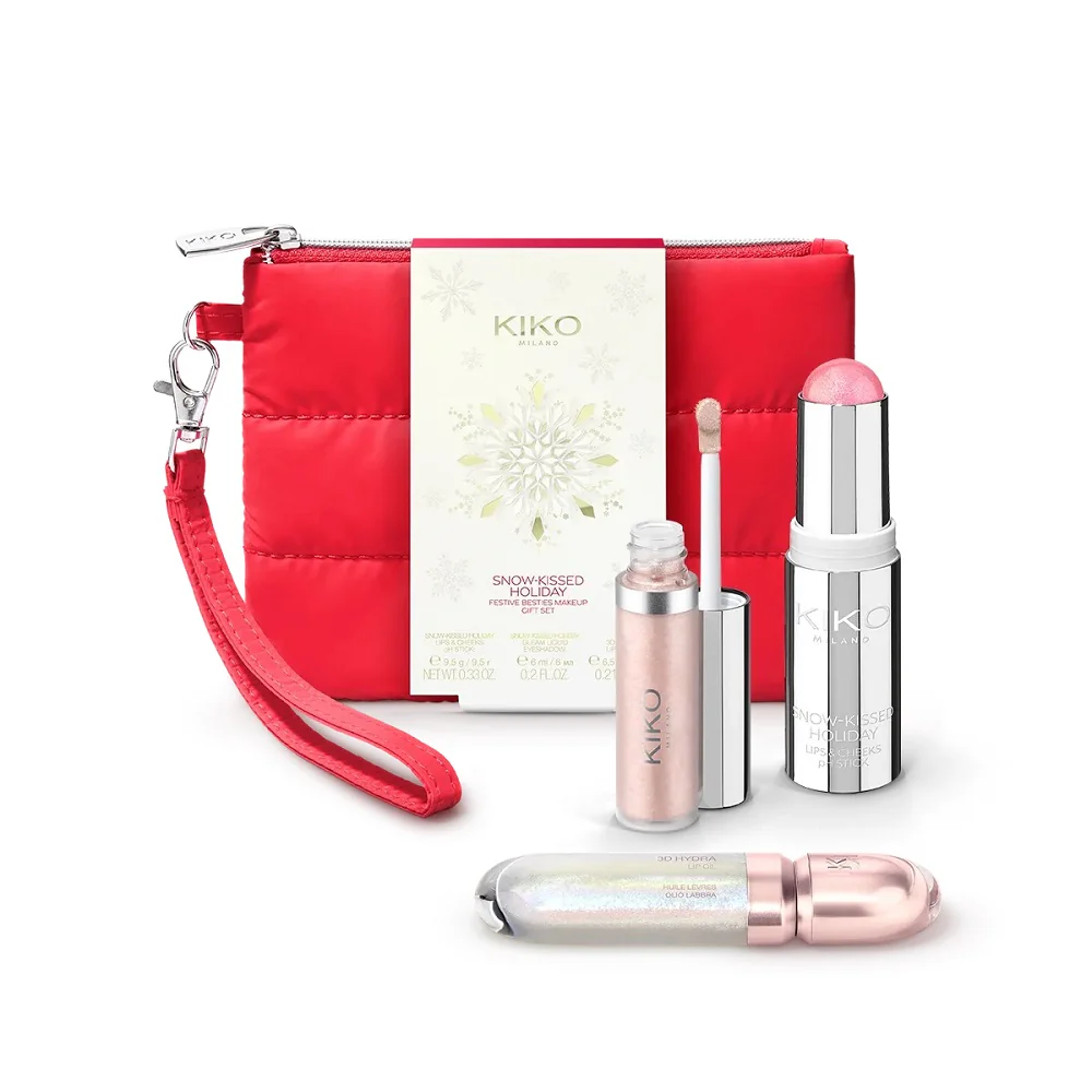 Snow-Kissed Holiday Festive Besties Make Up Gift Set zestaw upominkowy do makijażu