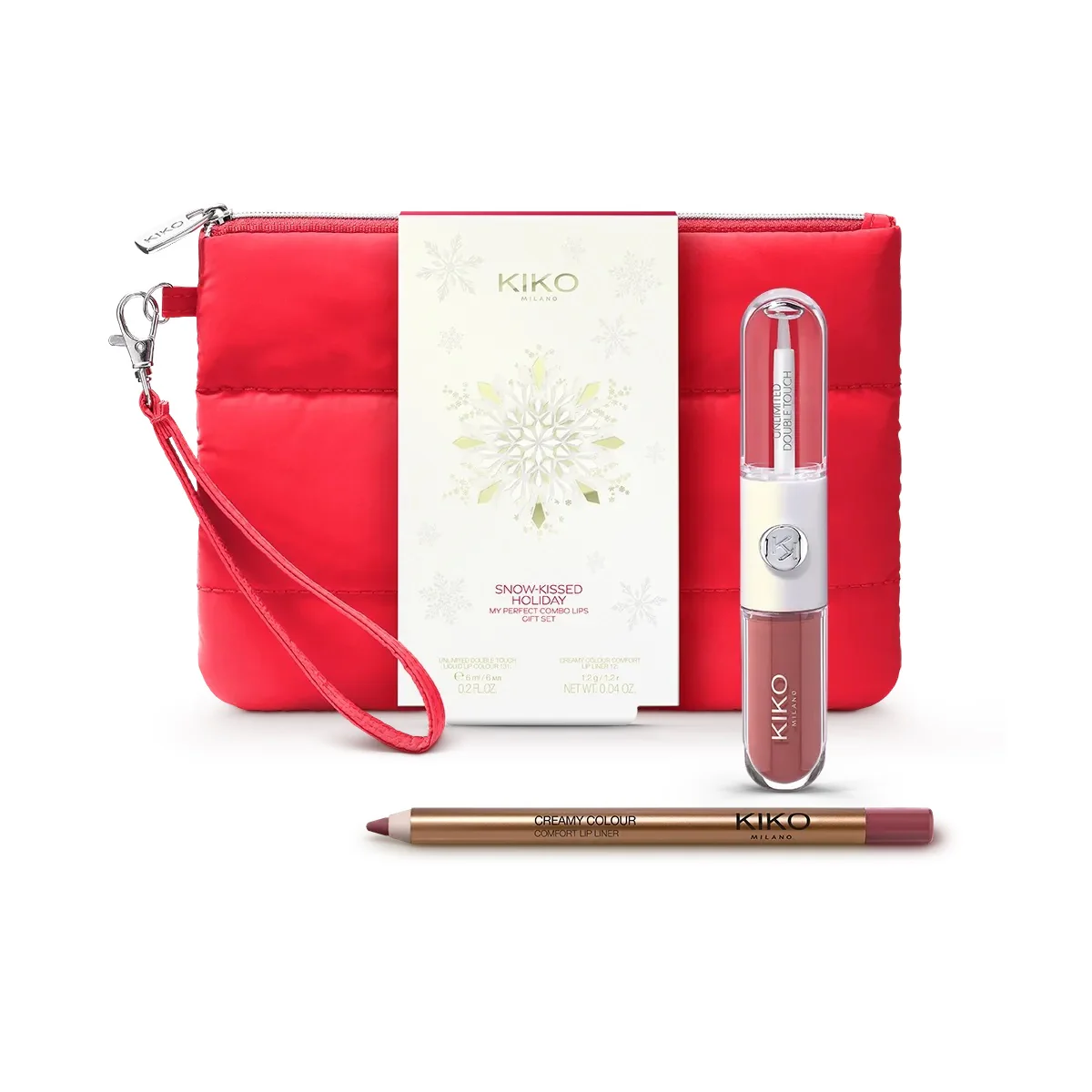Snow-Kissed Holiday My Perfect Combo Lips Gift Set zestaw upominkowy do makijażu ust 2szt. - Image 12