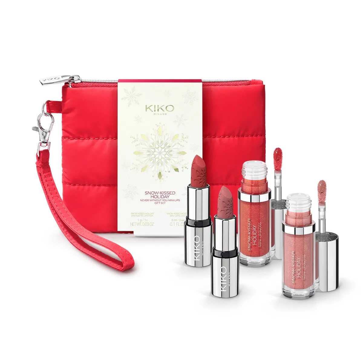 Snow-Kissed Holiday Never Without You Mini Lips Gift Set zestaw upominkowy do makijażu ust