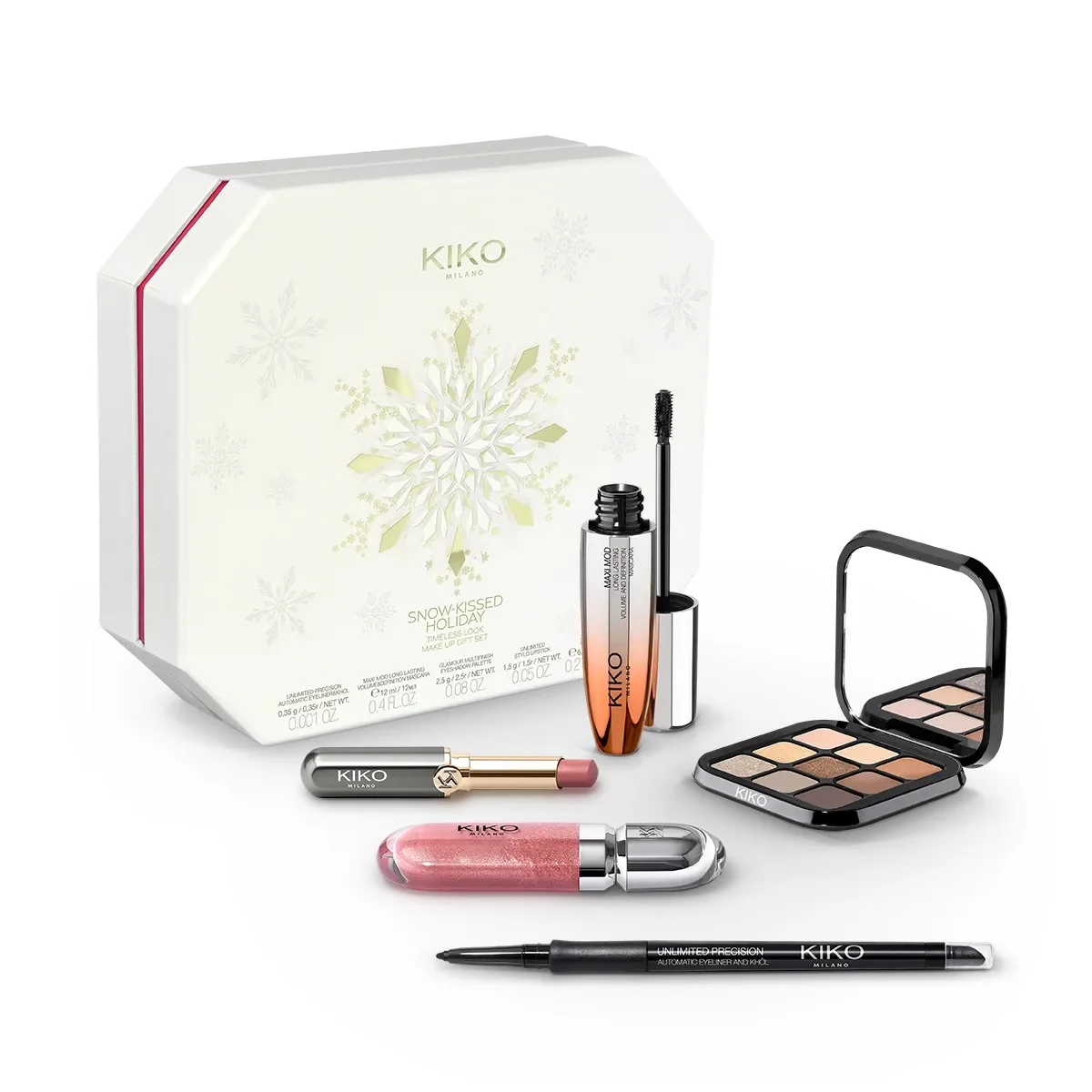 Snow-Kissed Holiday Timeless Look Makeup Gift Set zestaw upominkowy do makijażu