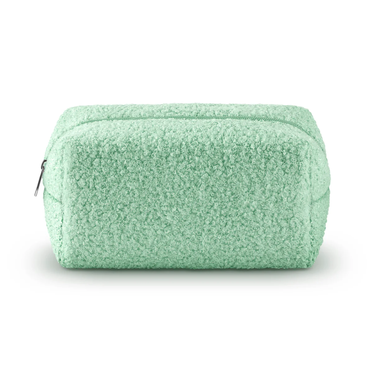 Teddy Touch Beauty Bag pochette z efektem „teddy” na kosmetyki i akcesoria