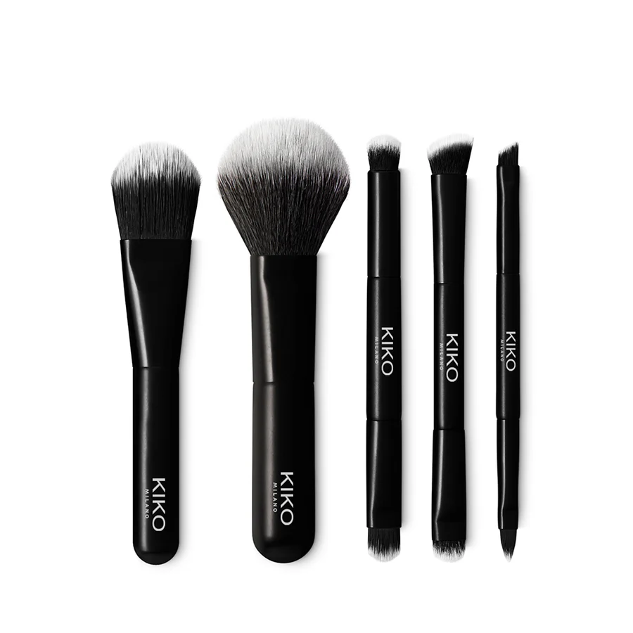 Travel Brush kosmetyczka podróżna z 5 profesjonalnymi pędzlami - Image 2