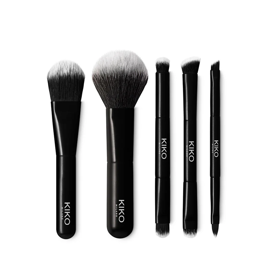 Travel Brush kosmetyczka podróżna z 5 profesjonalnymi pędzlami - Image 3