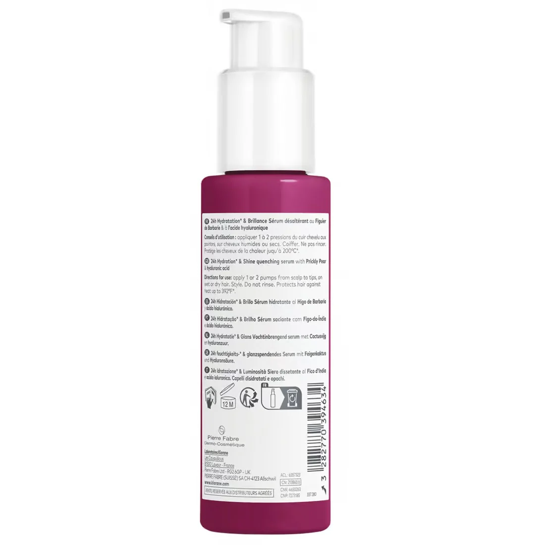 24H Hydration & Shine Serum nawilżające serum do włosów z opuncją figową 100ml - Image 2