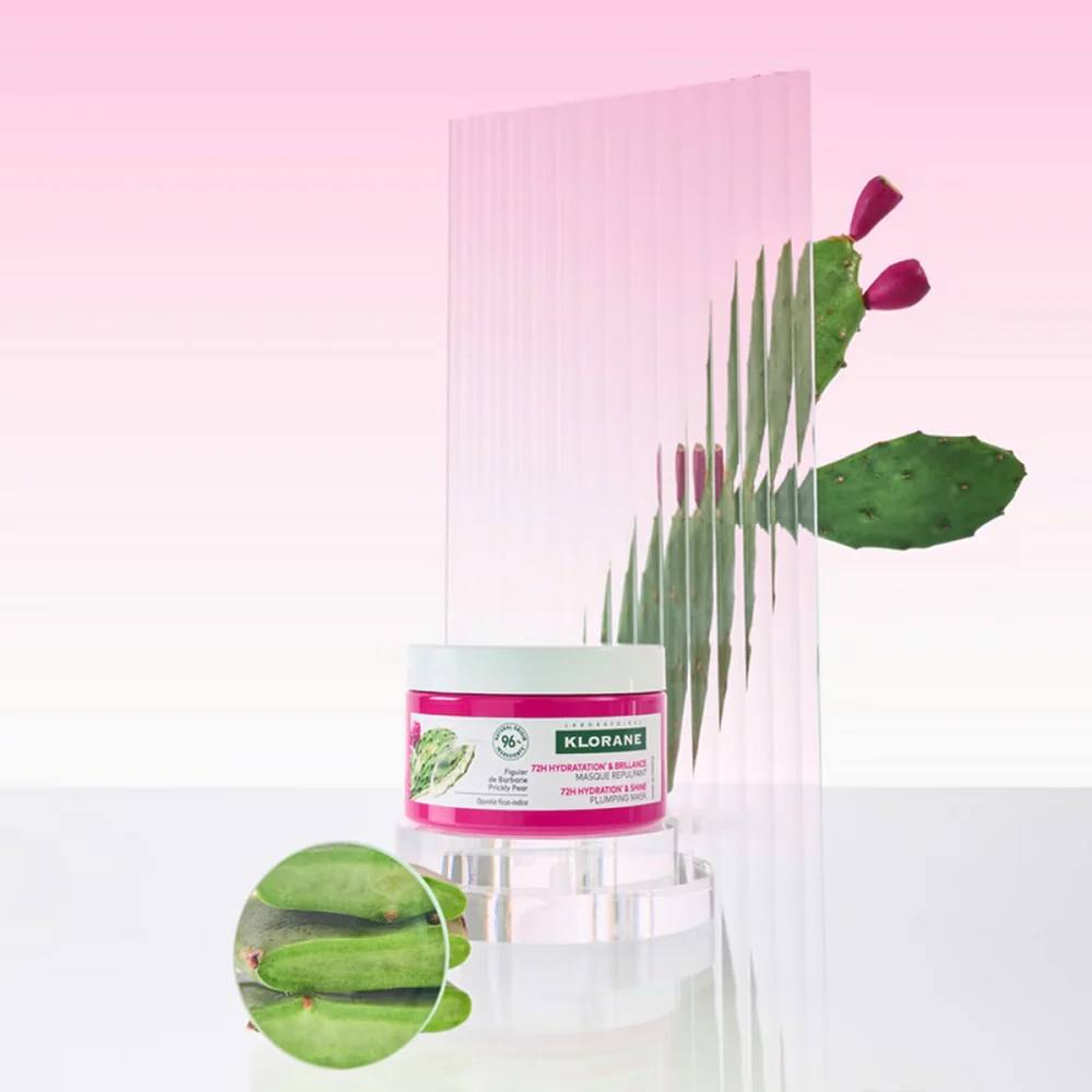 72H Hydration & Shine Plumping Mask nawilżająca i nabłyszczająca maska do włosów z opuncją figową 250ml - Image 2