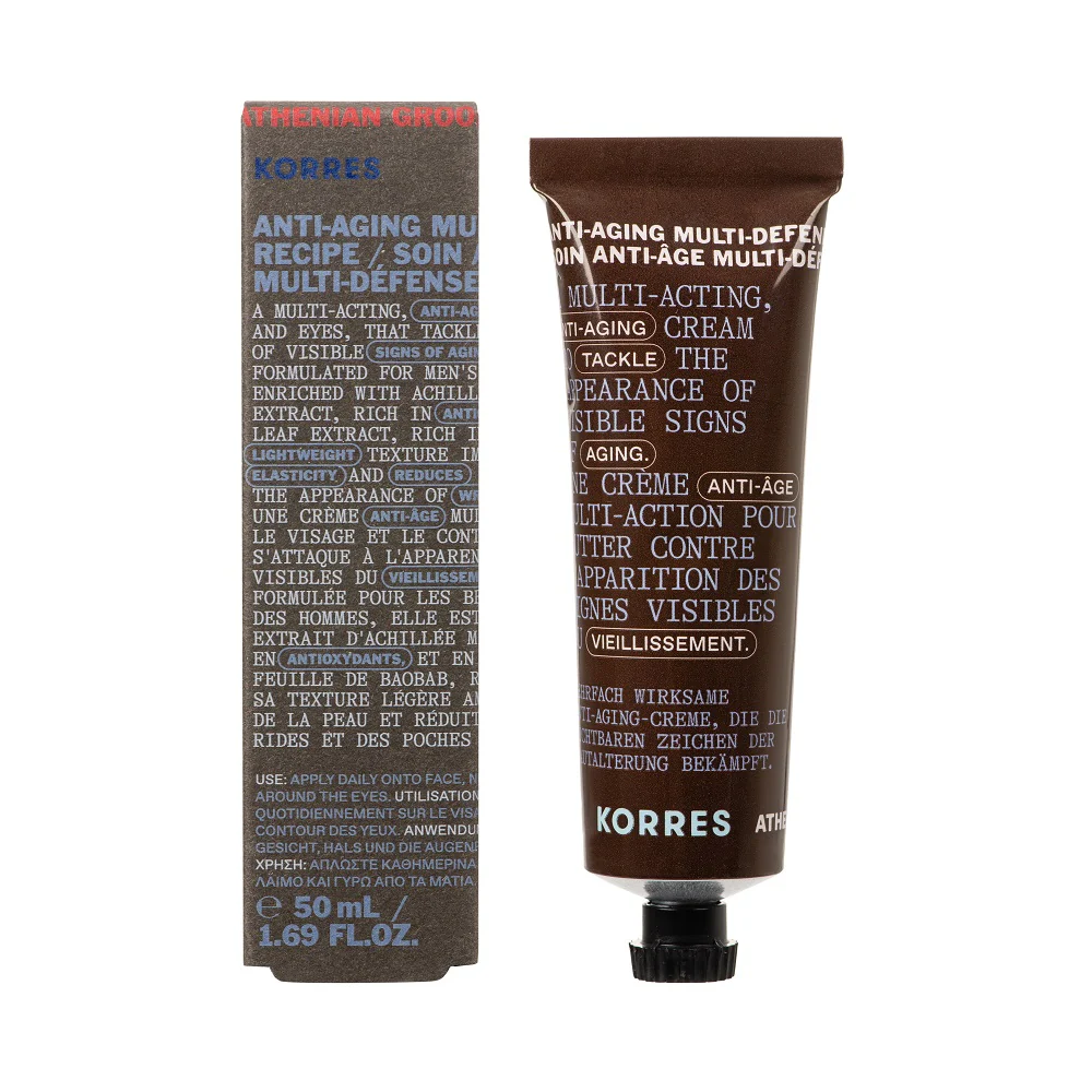Athenian Grooming krem przeciwstarzeniowy do twarzy i pod oczy 50ml - Image 2