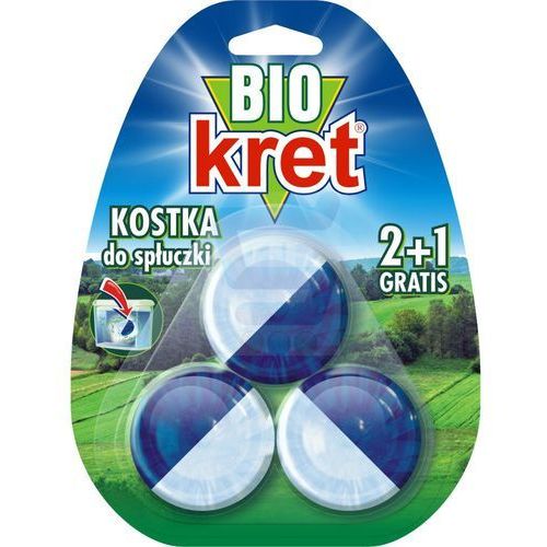 Bio kostka do spłuczki z aktywatorem enzymatycznym (3 x 50g)