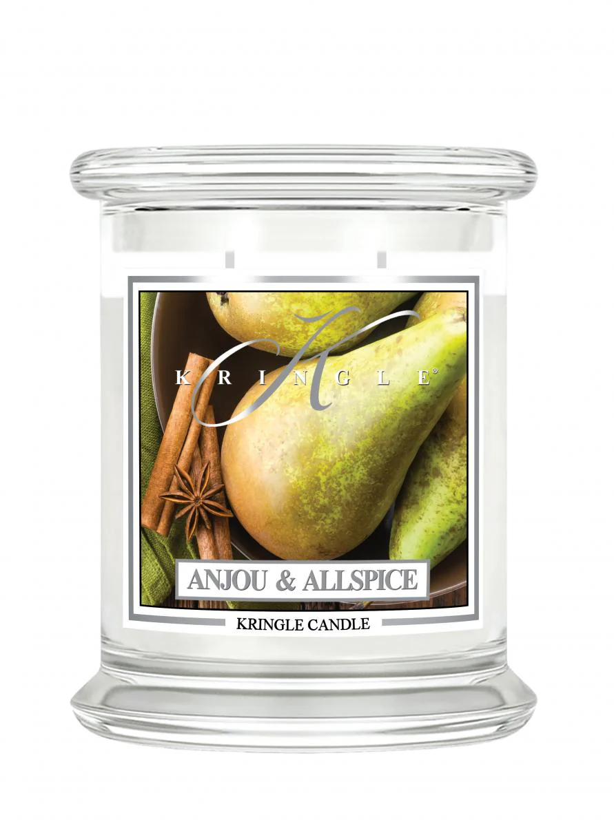 Średnia świeca zapachowa z dwoma knotami Anjou & Allspice 411g