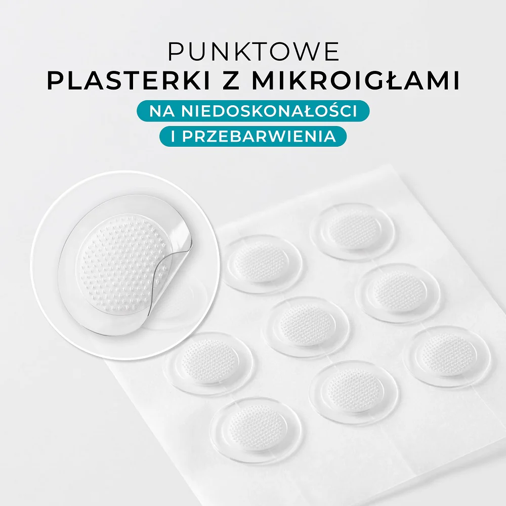 Hydrokoloidowe plasterki mikroigłowe na niedoskonałości i przebarwienia 18szt. - Image 2