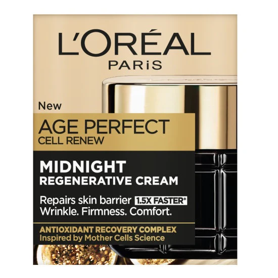 Age Perfect Cell Renew Midnight Cream regenerujący krem na noc 50ml - Image 5