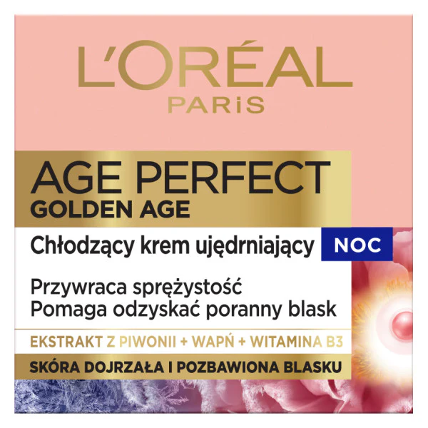 Age Perfect Golden Age chłodzący krem ujędrniający na noc 50ml - Image 4