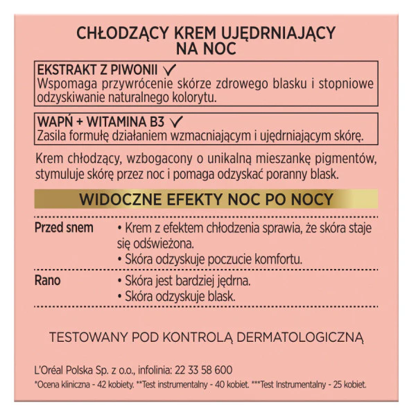 Age Perfect Golden Age chłodzący krem ujędrniający na noc 50ml - Image 5