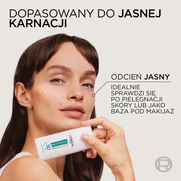 Bright Reveal fluid redukujący przebarwienia z SPF50+ Odcień Jasny 50ml - Image 10