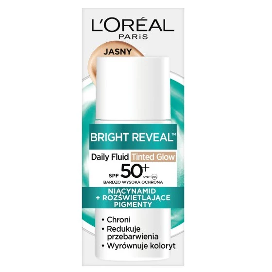 Bright Reveal fluid redukujący przebarwienia z SPF50+ Odcień Jasny 50ml - Image 3