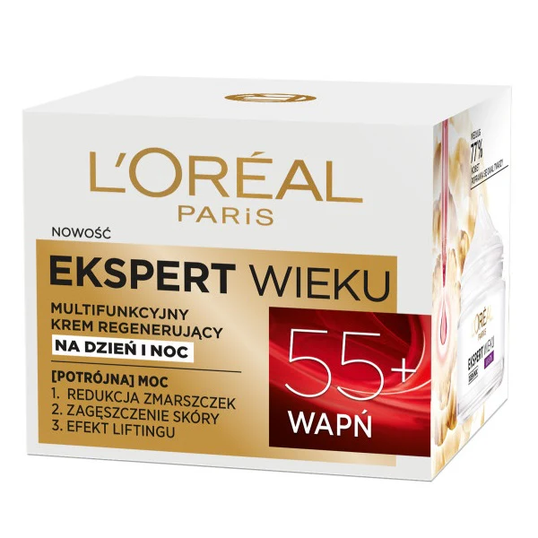 Ekspert Wieku multifunkcyjny krem regenerujący 55+ na dzień i noc 50ml - Image 2