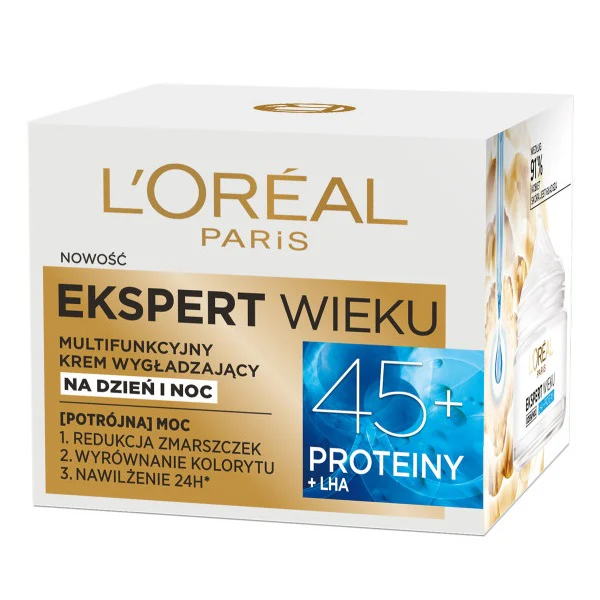 Ekspert Wieku multifunkcyjny krem wygładzający 45+ na dzień i noc 50ml - Image 2