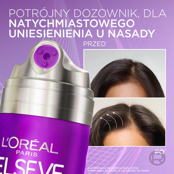 Elseve Collagen Lifter odświeżający spray zwiększający objętość włosów 200ml - Image 2