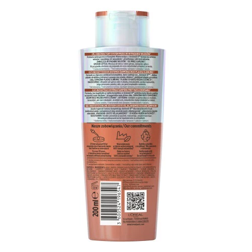 Elseve Growth Booster szampon wzmacniający przeciw wypadaniu włosów 200ml - Image 2