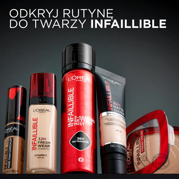 Infaillible 3-Second Setting Mist 3-sekundowy spray utrwalający makijaż 150ml - Image 6