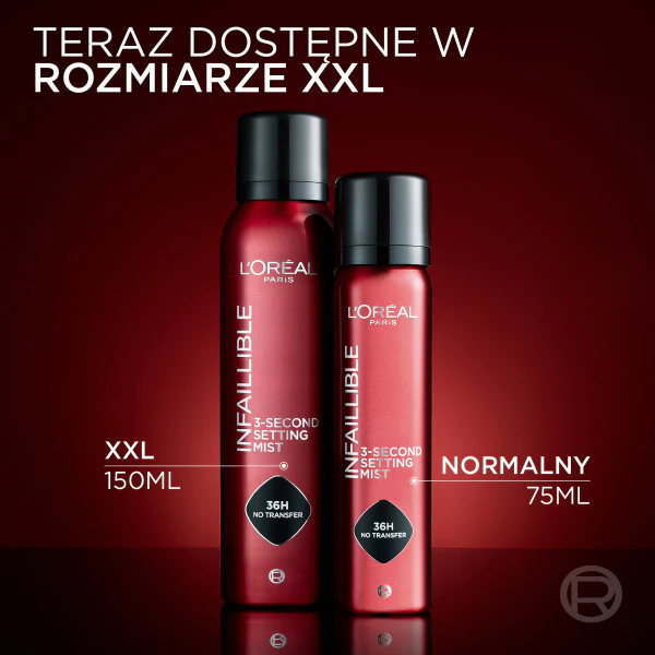 Infaillible 3-Second Setting Mist 3-sekundowy spray utrwalający makijaż 150ml - Image 7