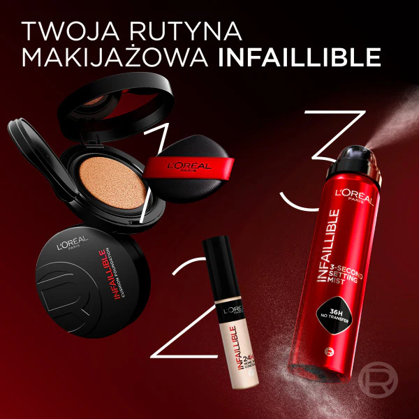 Infaillible Cushion Foundation płynny podkład w poduszce 11g - Image 8