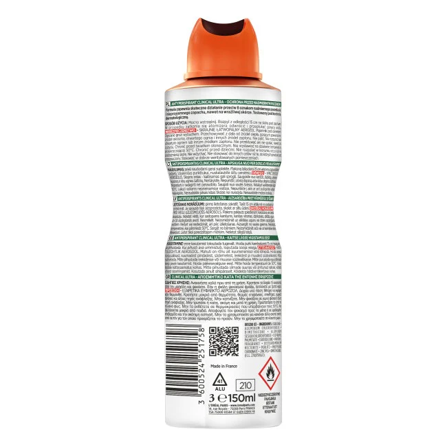 Men Expert Clinical Ultra 96H antyperspirant w sprayu 150ml - Image 2