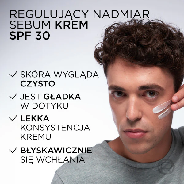 Men Expert Derma Control nawilżający krem regulujący nadmiar sebum z SPF30 40ml - Image 2