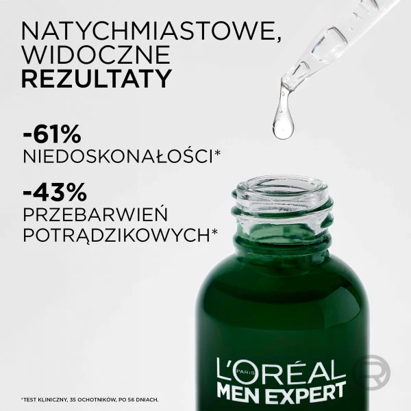 Men Expert Derma Control serum przeciw niedoskonałościom z niacynamidem 30ml - Image 7