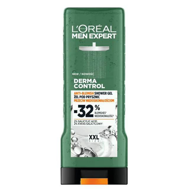 Men Expert Derma Control żel pod prysznic przeciw niedoskonałościom 400ml