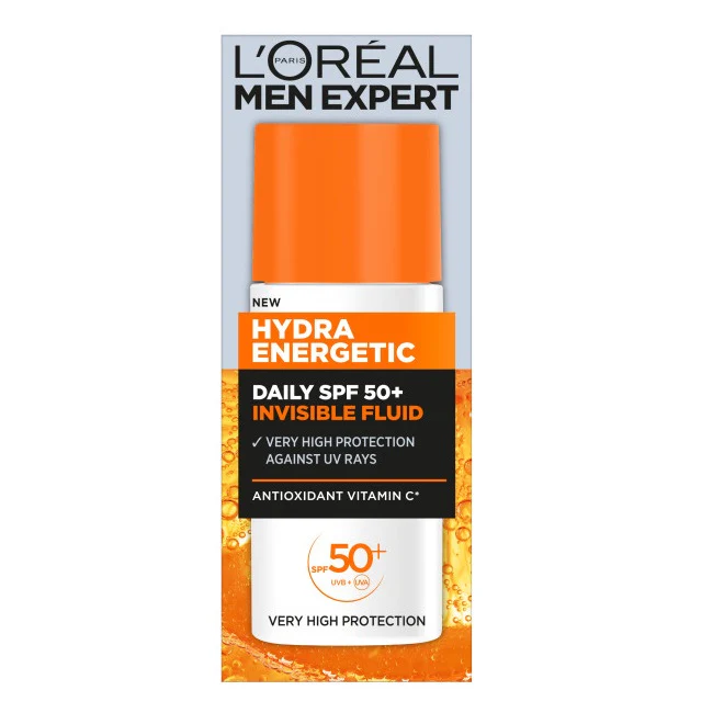 Men Expert Hydra Energetic codzienny fluid SPF50+ 50ml - Image 2