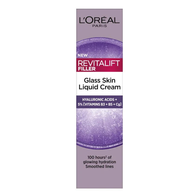 Revitalift Filler Glass Skin lekki krem do twarzy 50ml - Image 5
