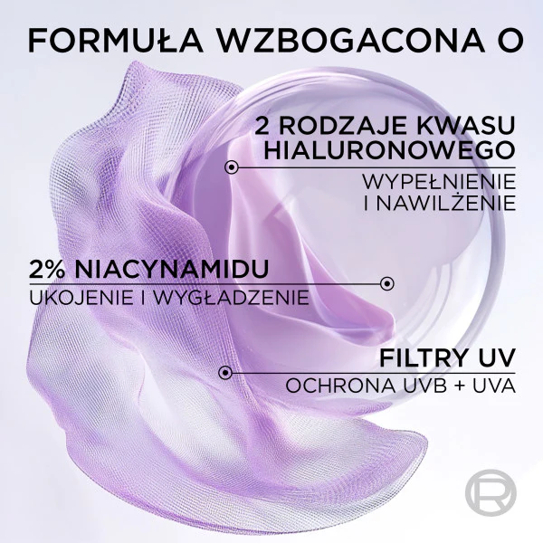 Revitalift Filler lekki krem nawilżający SPF30 40ml - Image 3