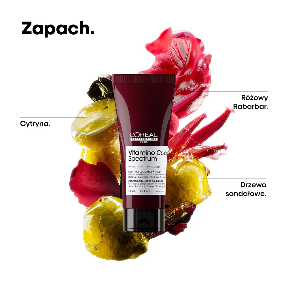 Serie Expert Vitamino Color Spectrum intensywnie nawilżająca odżywka do włosów 200ml - Image 4